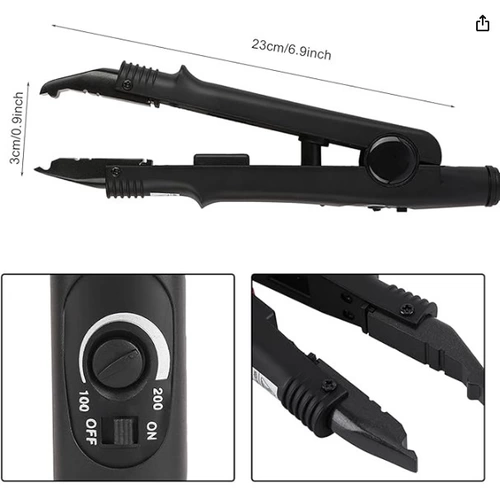 Connector heating pliers pre-bonding