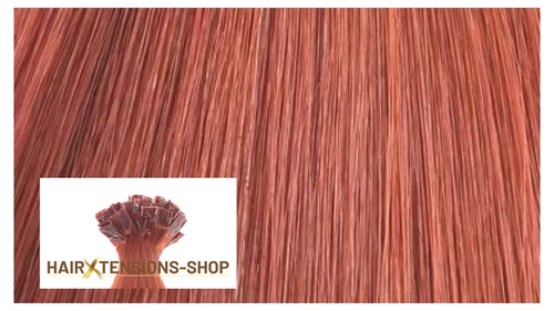 Rojo intenso rizado #33