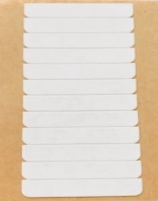 Cintas sueltas para extensiones de cinta.